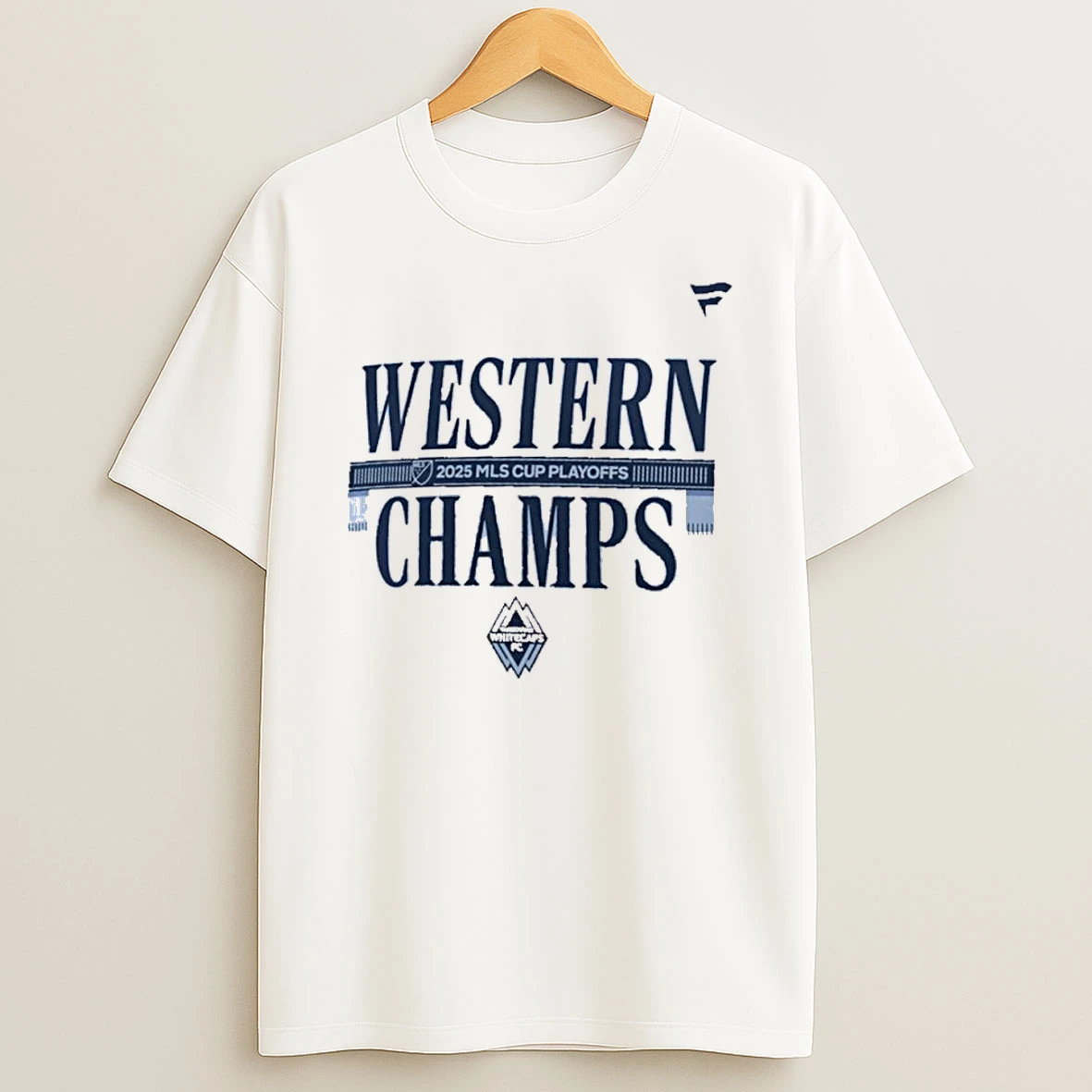Vancouver Whitecaps Fc 2025 Mls Western Conference Champions Locker Room Shirts