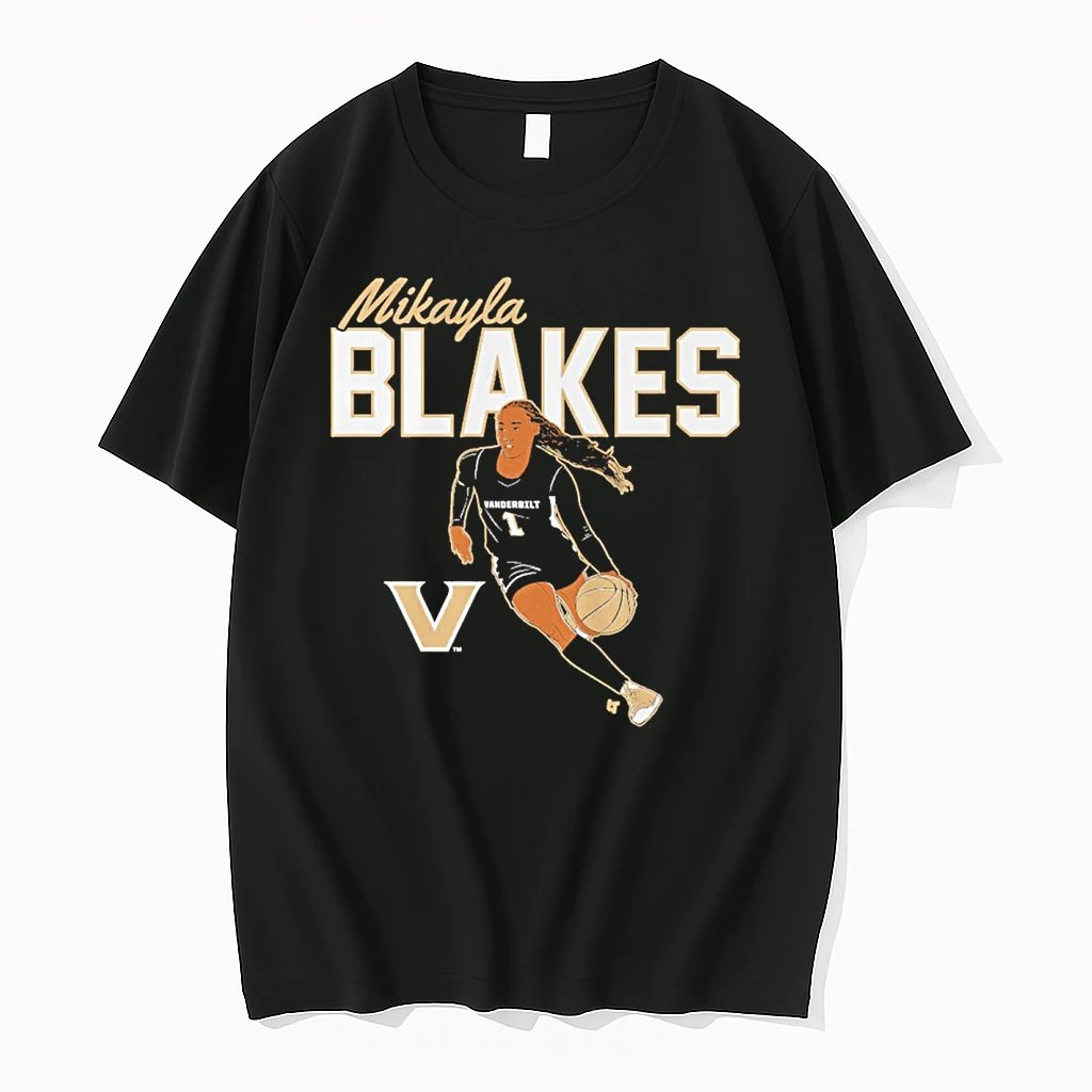 Vanderbilt Commodores Basketball Mikayla Blakes Name Pose Shirts