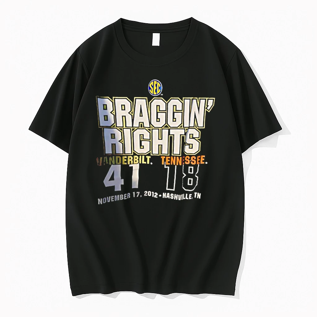 Vanderbilt Commodores Vs Tennessee Volunteers Braggin Rights 2012 Shirts