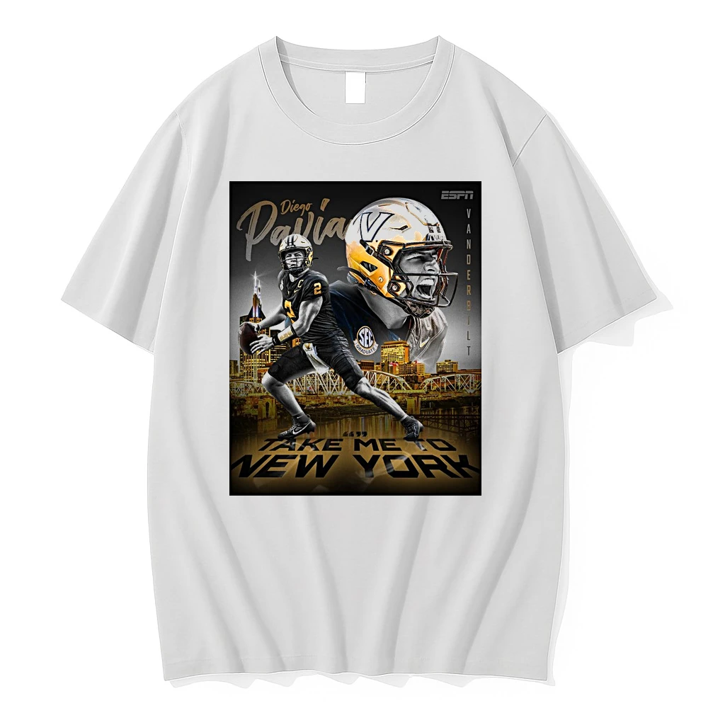Vanderbilt Diego Pavia Take Me To New York 2025 Shirts