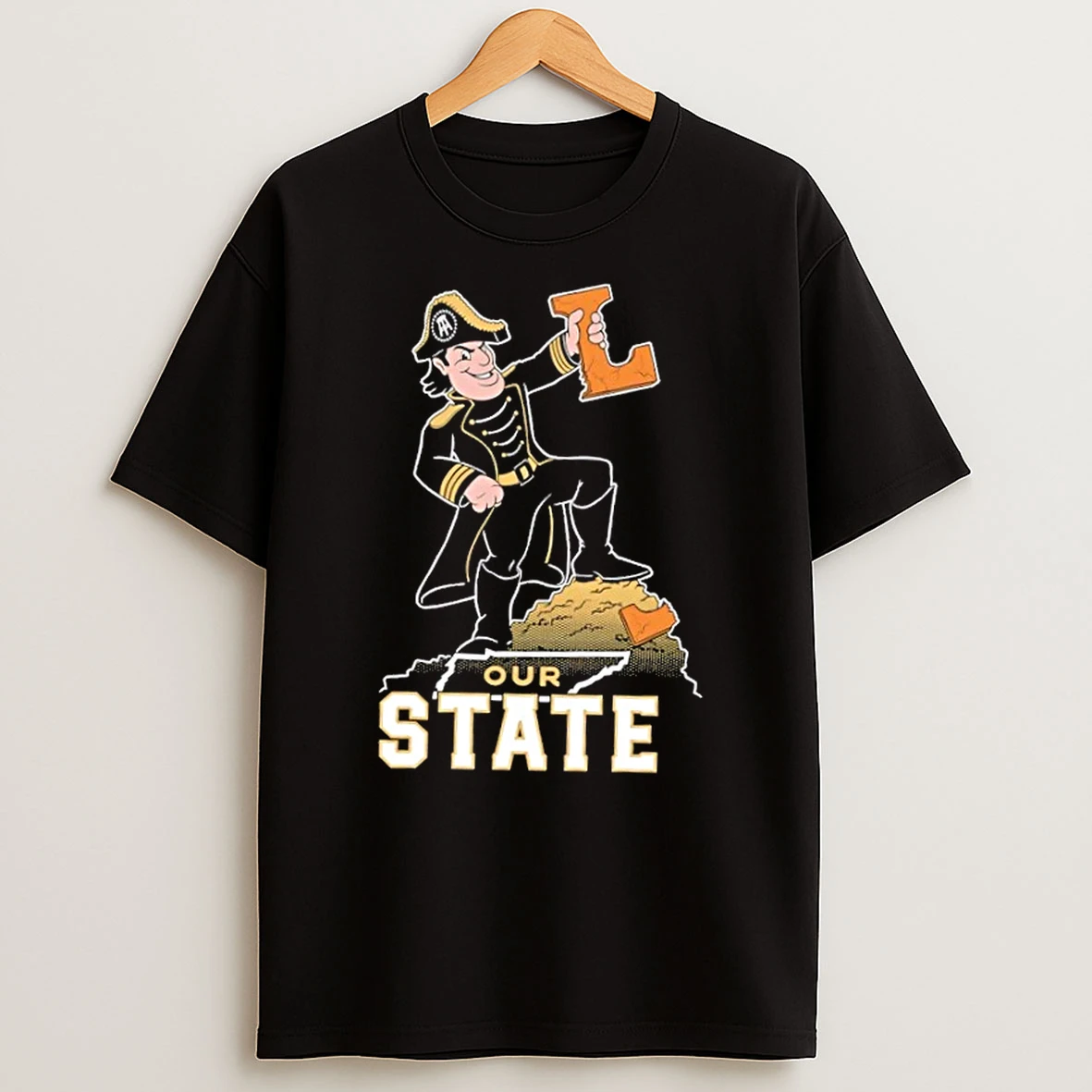 Vanderbilts Downing No 19 Tennessee 45 24 Our State Tn Shirts