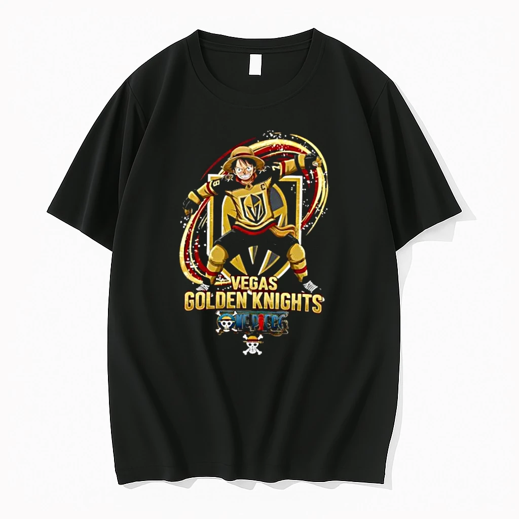 Vegas Golden Knights One Piece Luffy Shirts