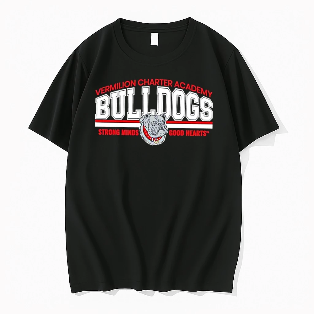 Vermilion Charter Academy Bulldogs Strong Minds Good Hearts Shirts