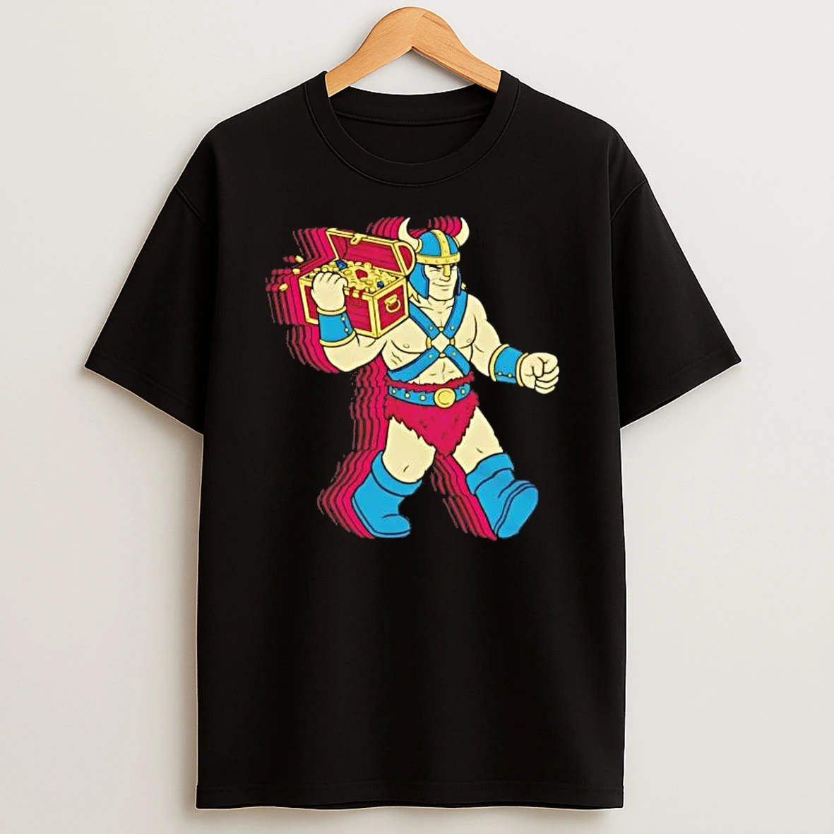 Viking Carry The Treasure Chest Shirts
