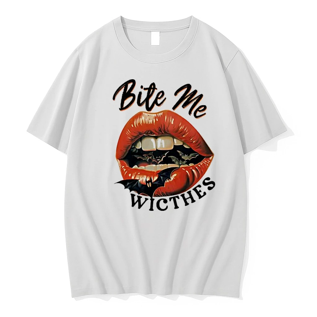 Vintage Bite Me Witches Shirts