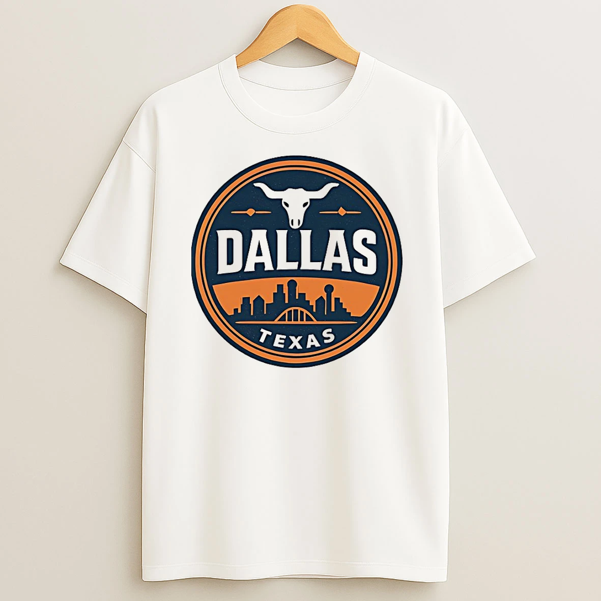 Vintage Dallas Texas Western Skyline Retro Shirts