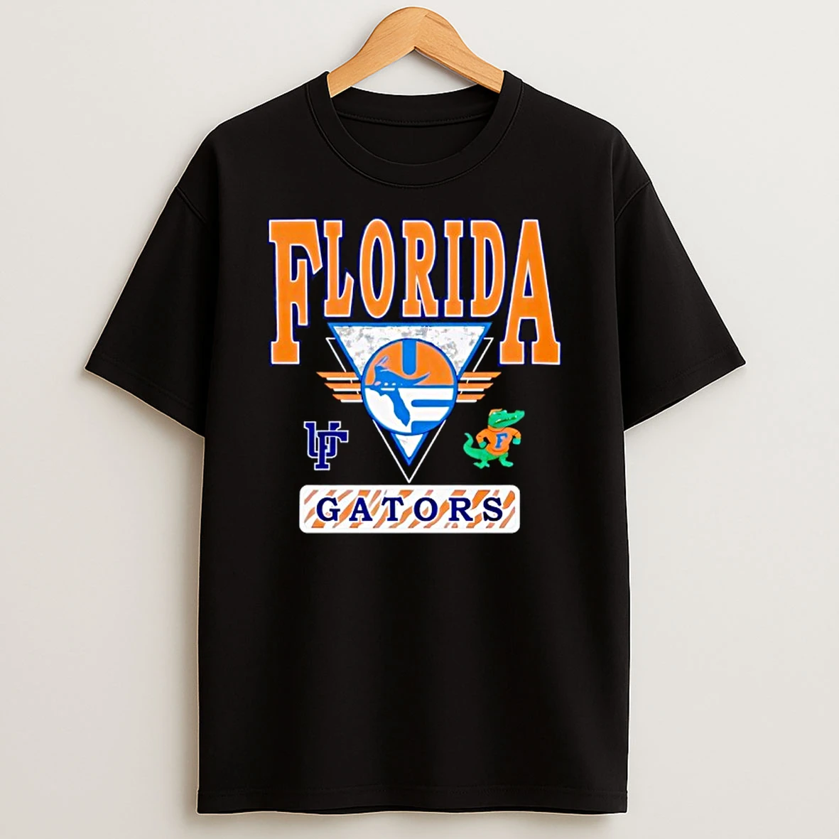 Vintage Florida Gators Retro Triangle Logo Shirts