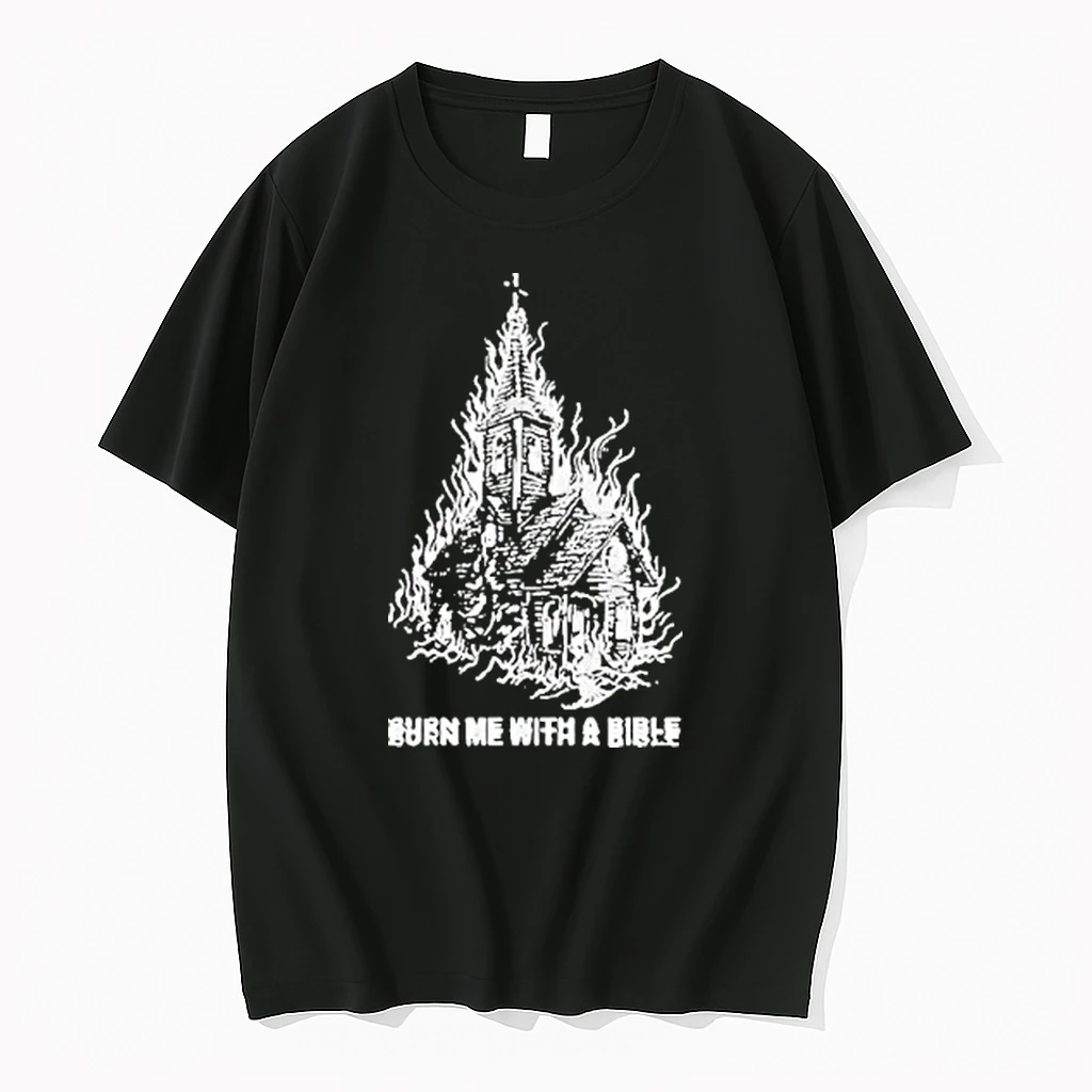Violent Vira Burn Me With A Bible Church Shirts