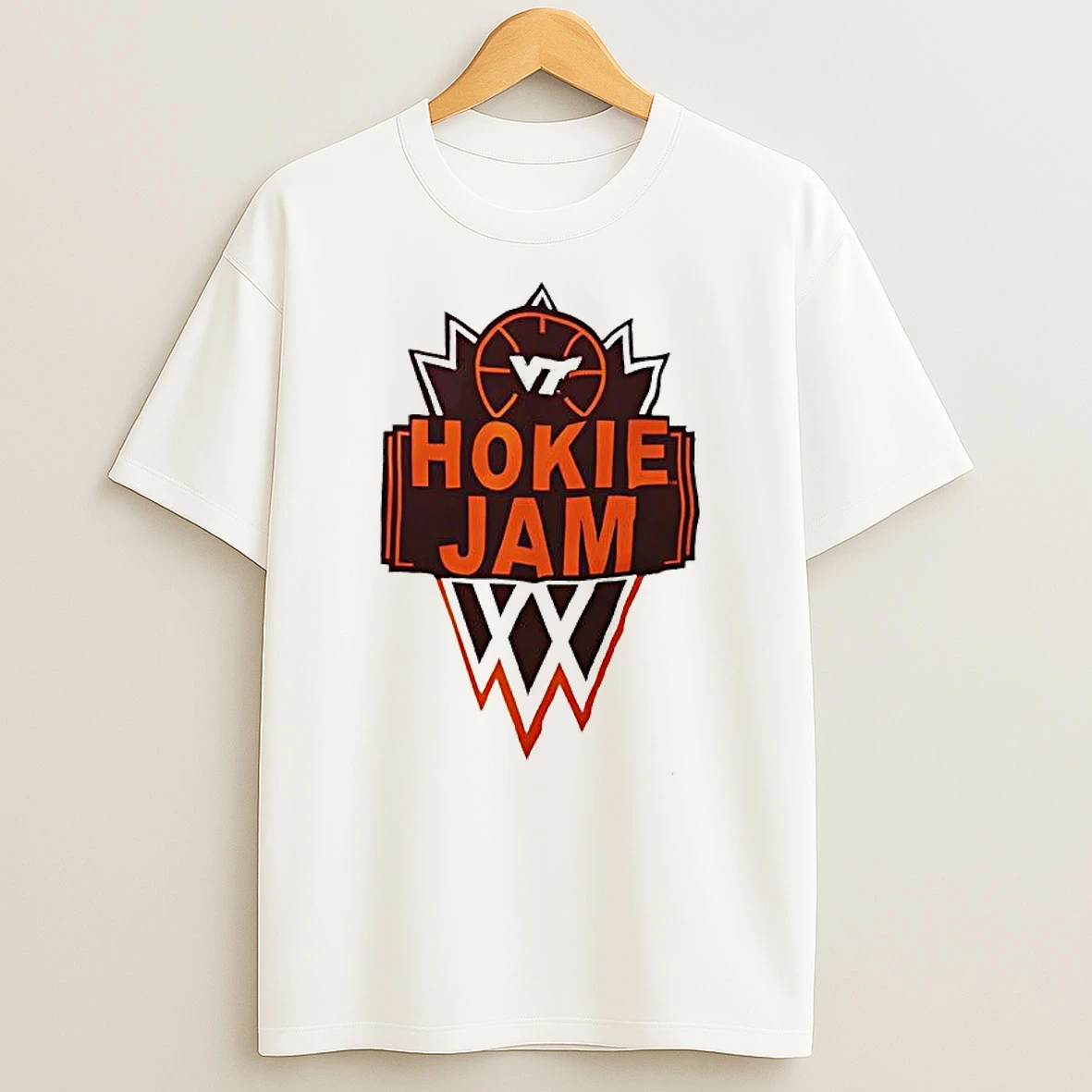 Virginia Tech Womens Basketball Hokie Jam Graphic Shirts