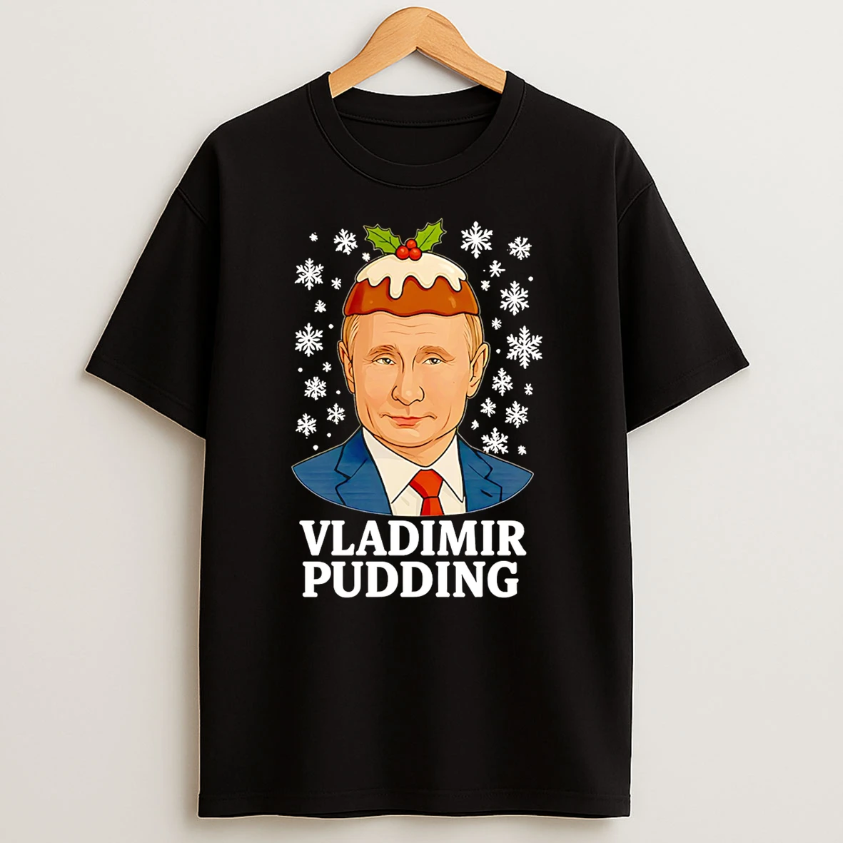 Vladimir Pudding Putin Christmas Shirts