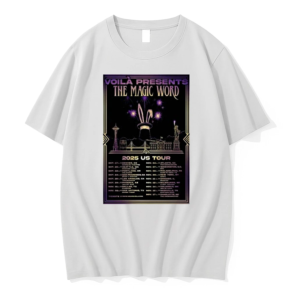 Voila The Magic Word 2025 Yu Tour Shirts