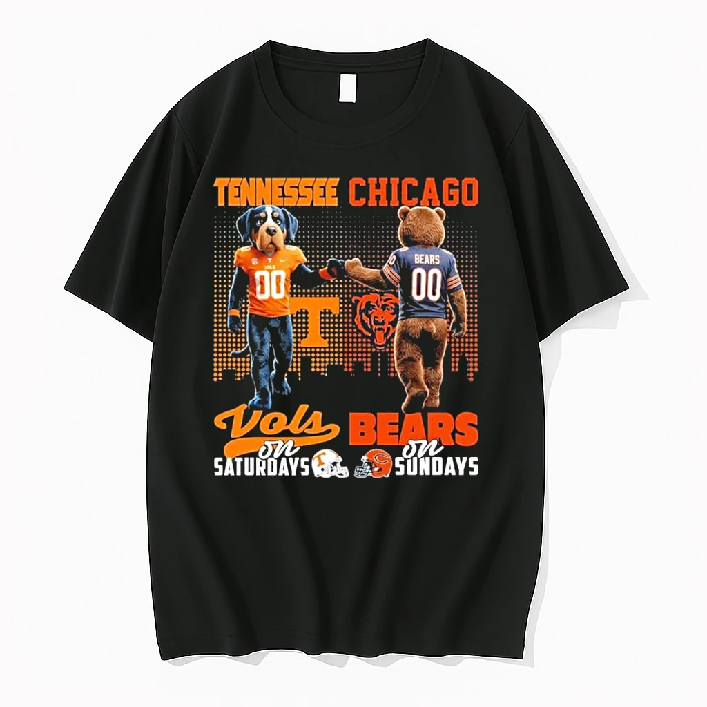 Vols Vs Bears Mascot On Saturdays And On Sundays Shirts