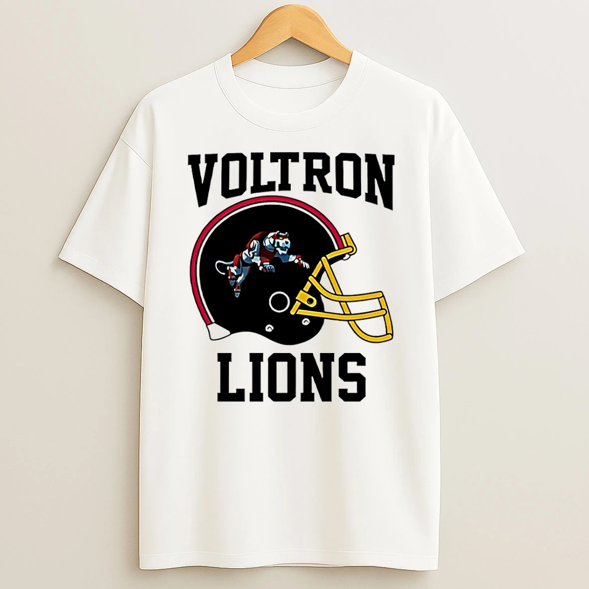 Voltron Lions Helmet Classic Shirts