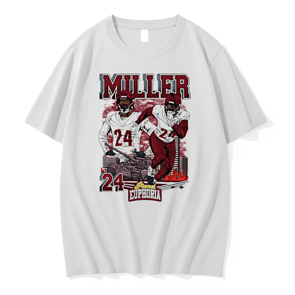 Von Miller 1 Washington Football City Skyline Graphic Comic Shirts