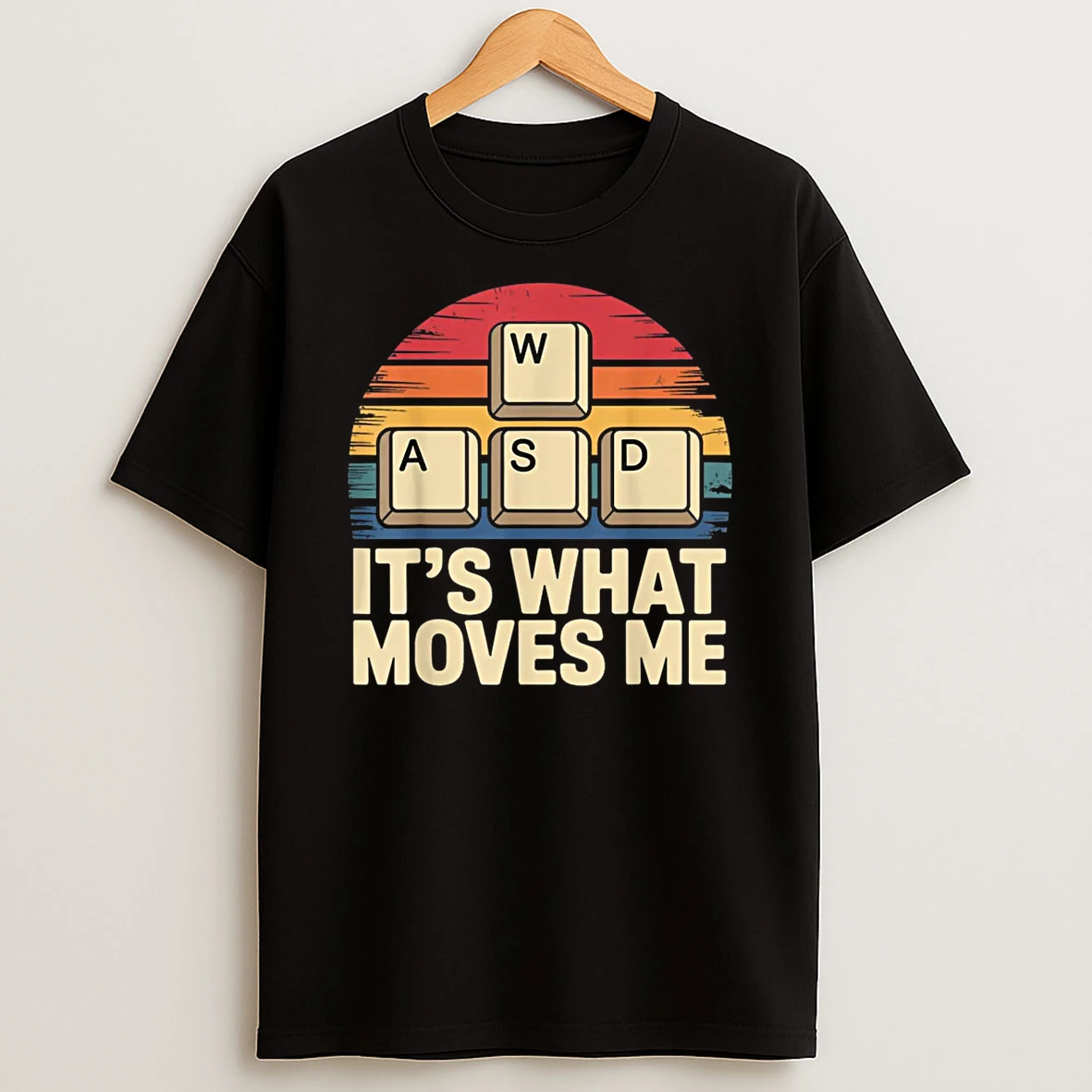 Wasd Gaming Keys Funny Pc Gamer Shirts