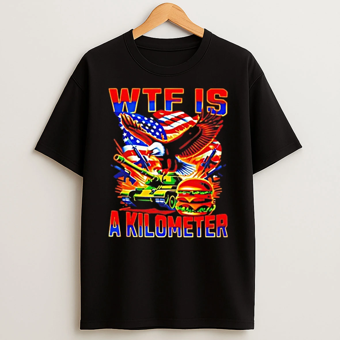 Wtf Is A Kilometer Burger Shirts