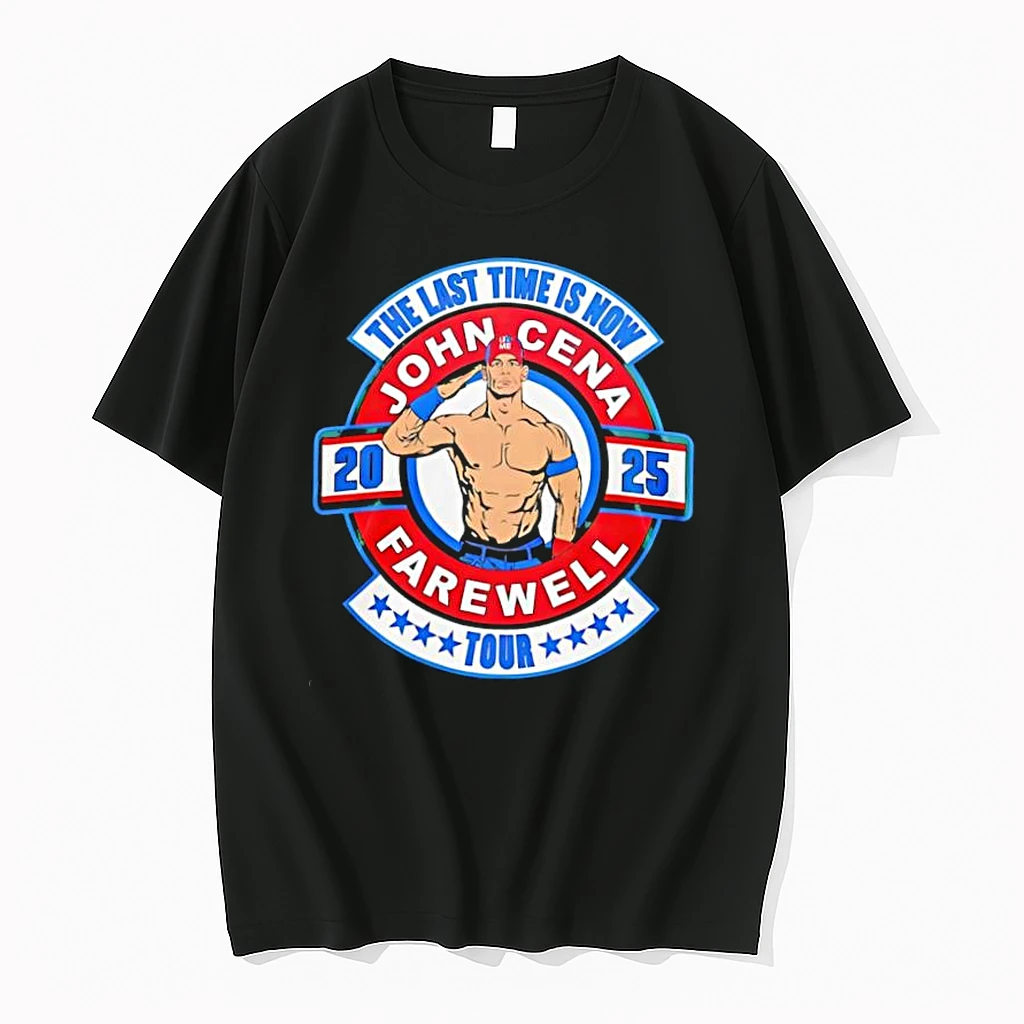 Wwe John Cena Farewell Tour 2025 The Last Time Is Now Shirts
