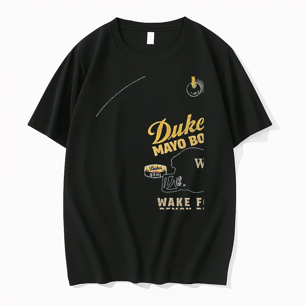 Wake Forest Demon Deacons 2026 Dukes Mayo Bowl Helmet Shirts