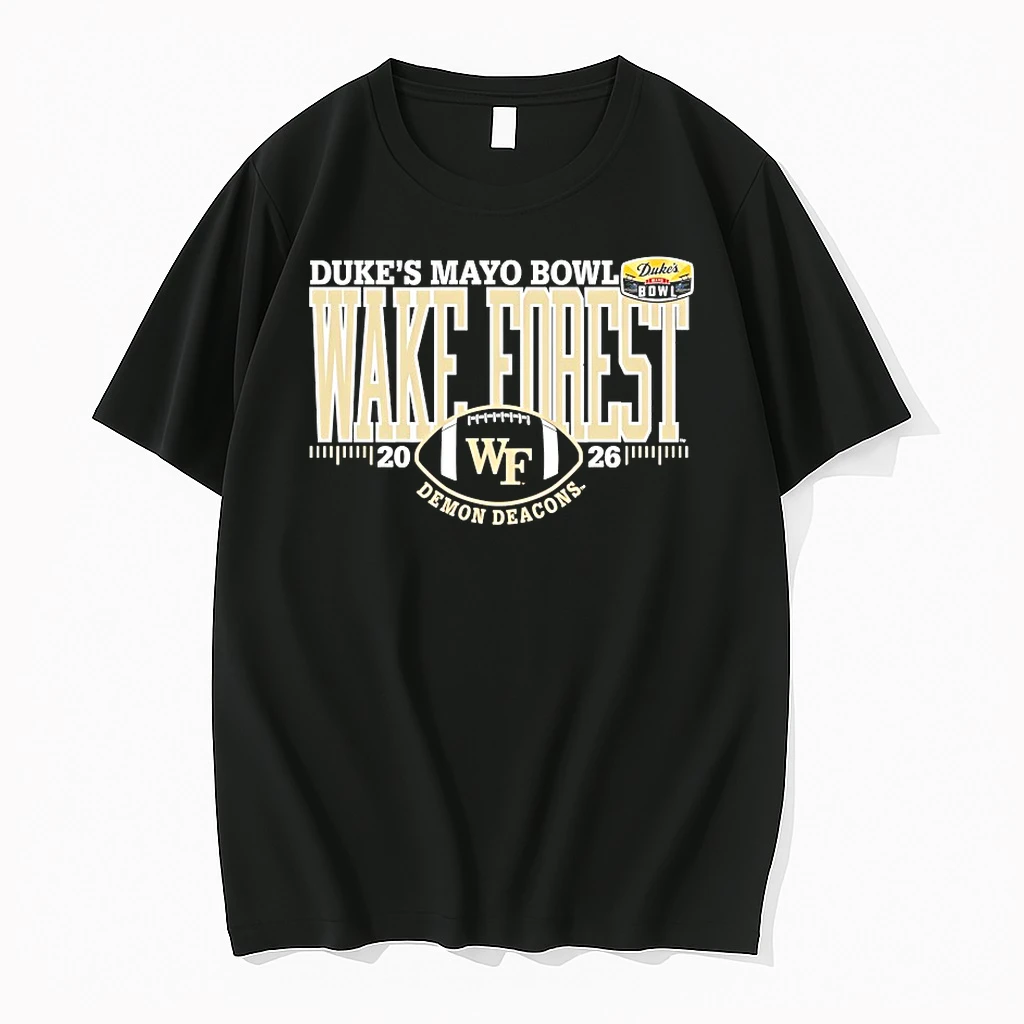 Wake Forest Demon Deacons Dukes Mayo Bowl 2026 Shirts