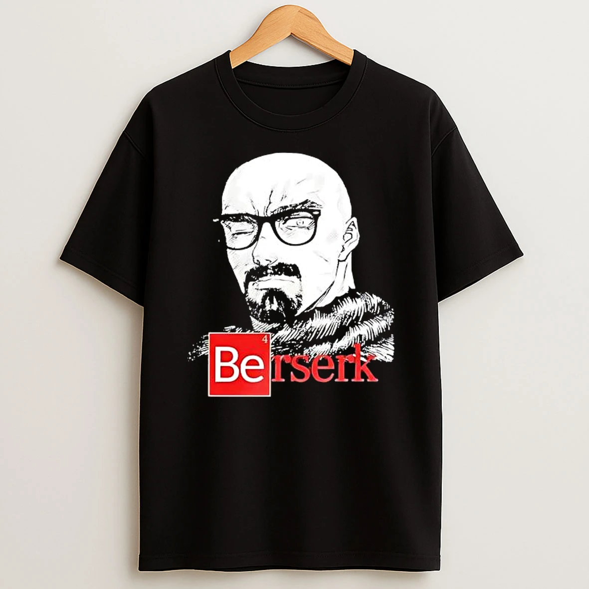 Walter White Breaking Bad X Berserk Shirts