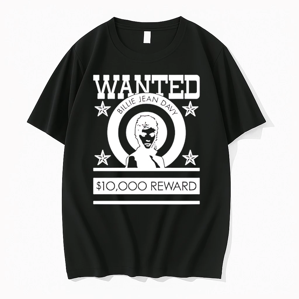Wanted Billie Jean Vintage Music Lover Shirts