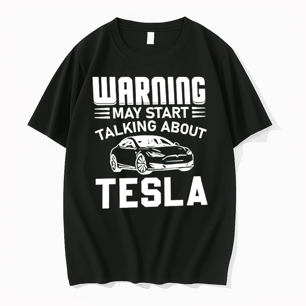 Warning May Start Talking About Tesla Shirts