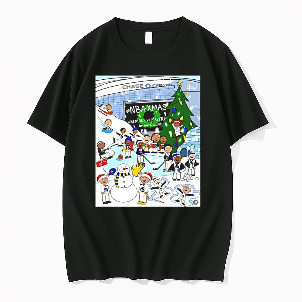 Warriors Vs Mavericks 2025 Nba Xmas Shirts