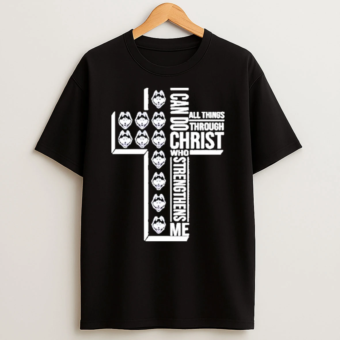 Washington Huskies I Can Do All Things Through Christ Who Strengthen Me Shirts