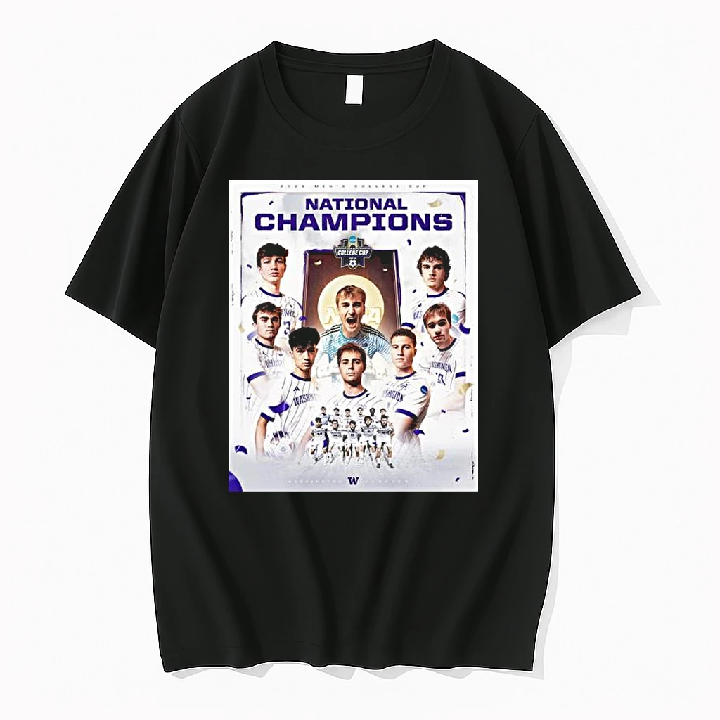 Washington Huskies Mens Soccer National Champions First Time Shirts