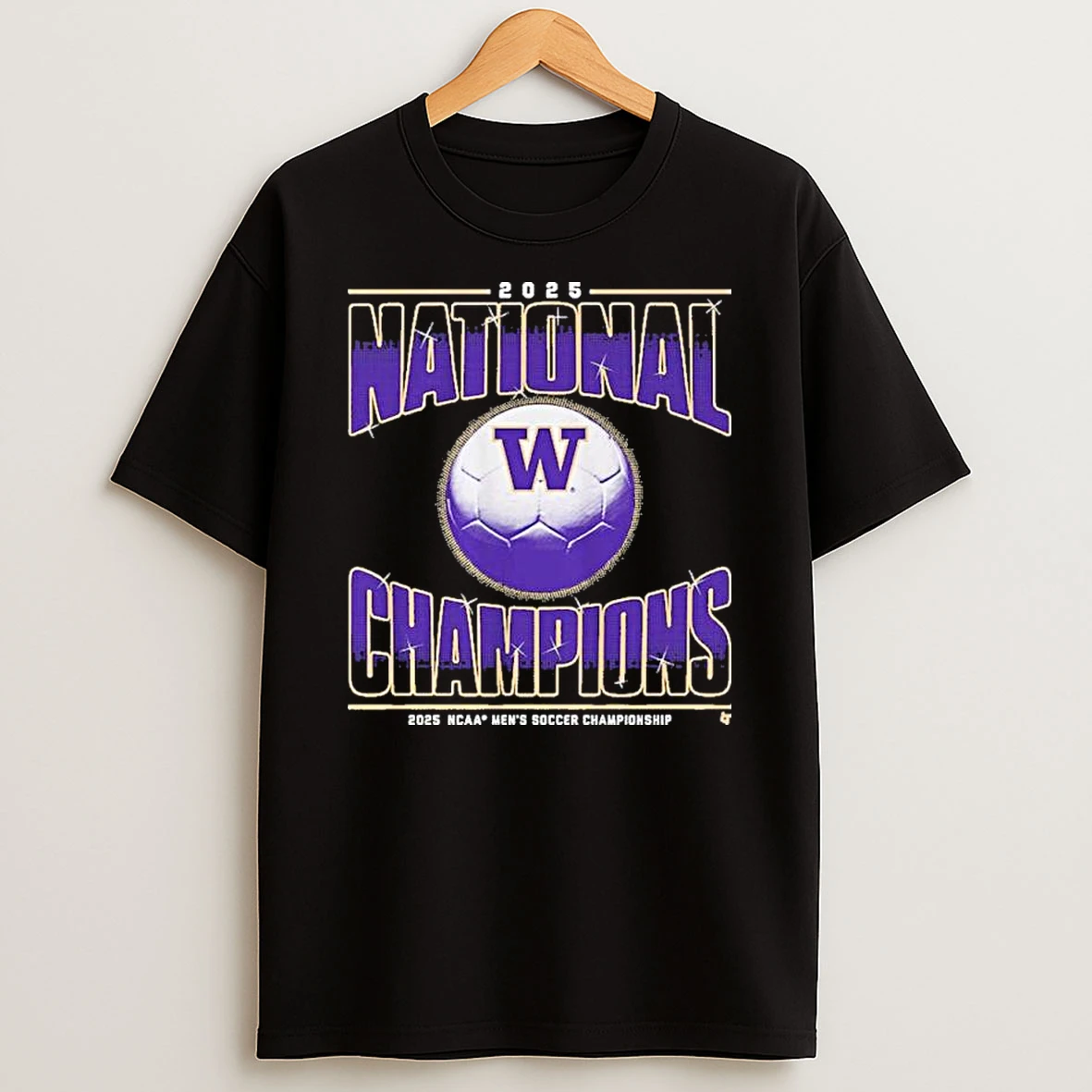 Washington Huskies National Champions 2025 Ncaa Mens Soccer Championship Shirts