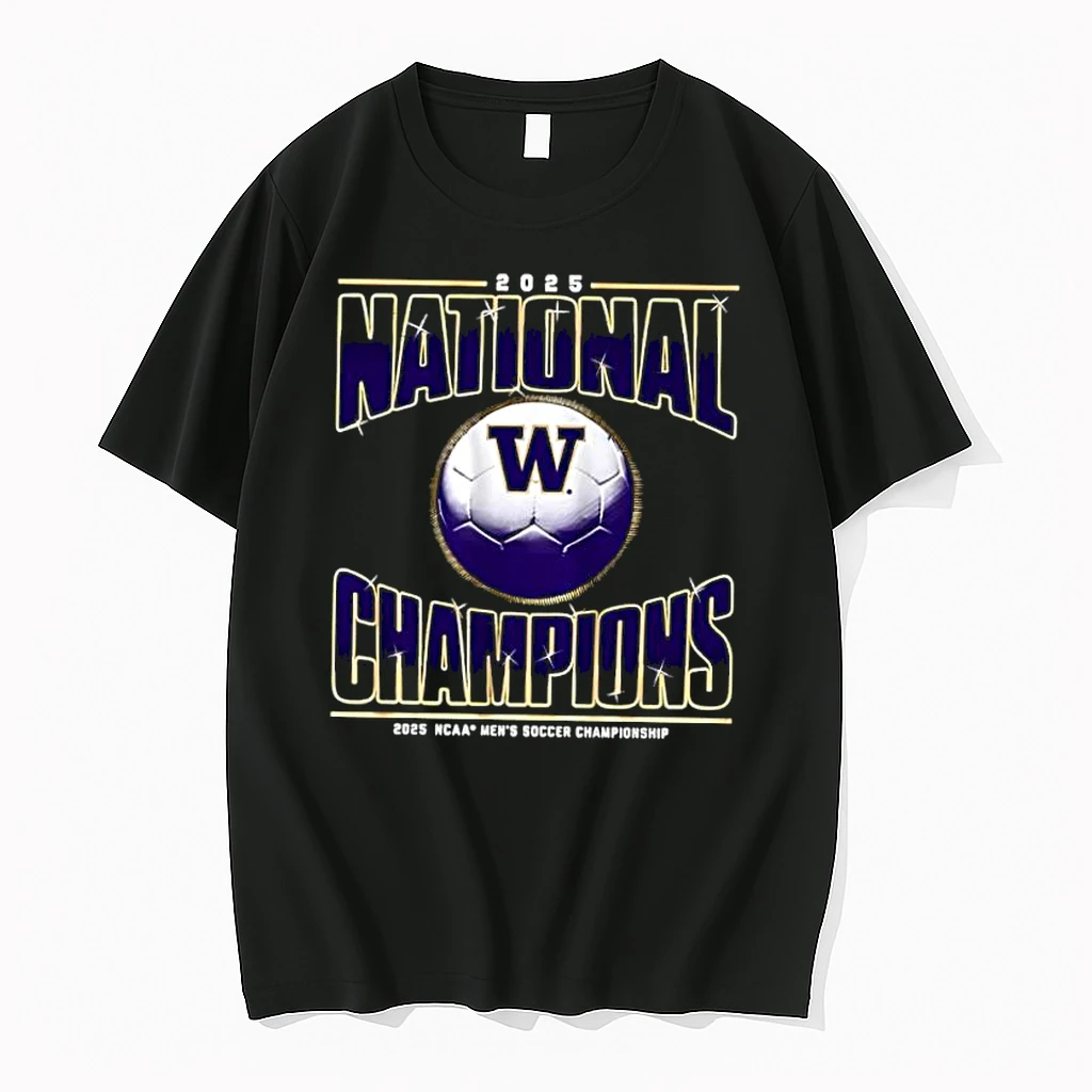 Washington Mens Soccer 2025 National Champions Shirts