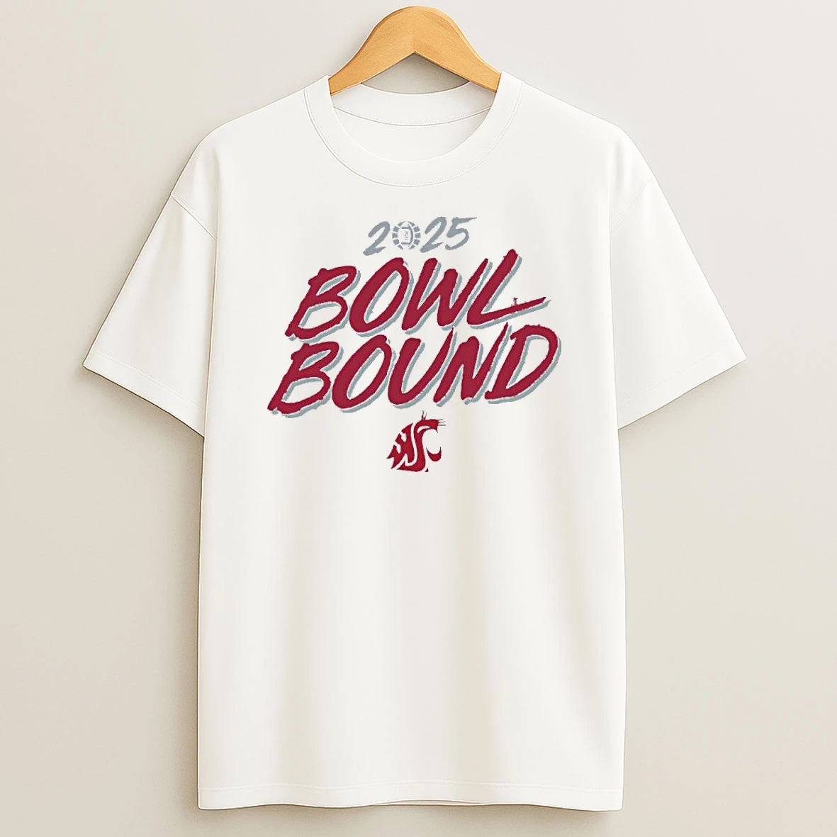Washington State Cougars 2025 Bowl Season Bound Shirts