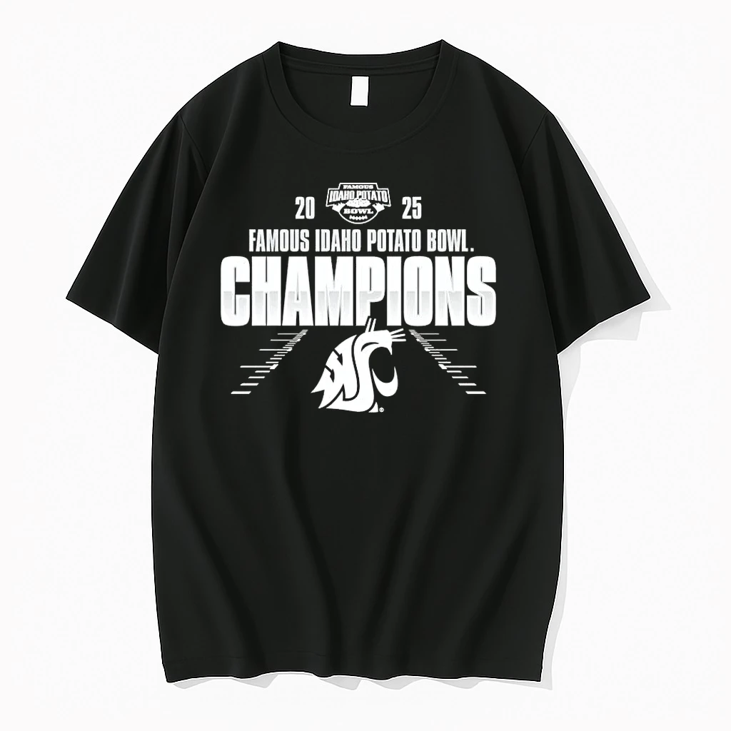 Washington State Cougars Famous Idaho Potato Bowl Champions 2025 Shirts