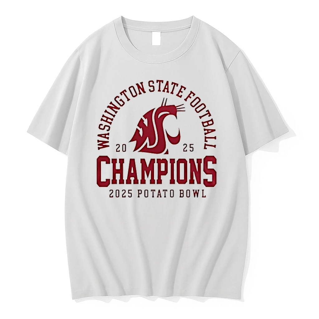 Washington State Football 2025 Potato Bowl Champions Classic Shirts