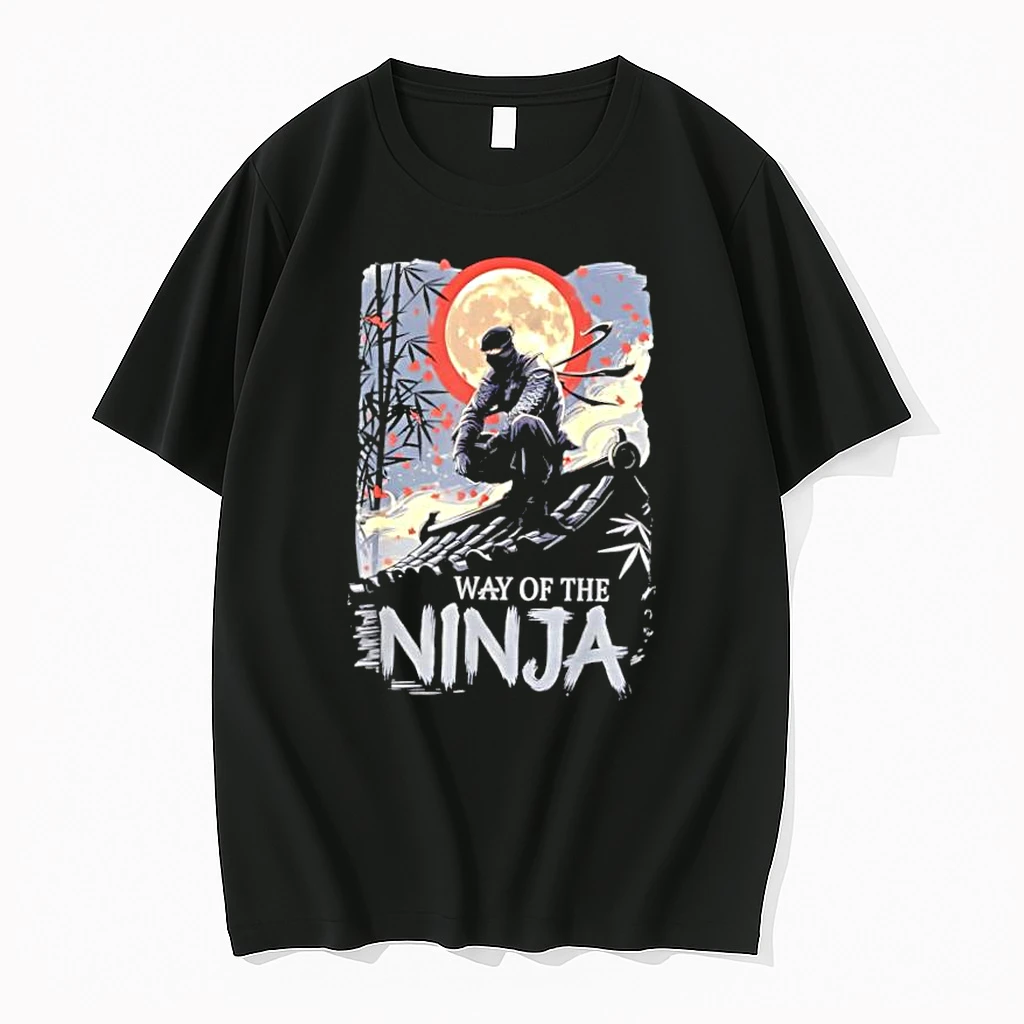 Way Of The Ninja Moon Night Shirts
