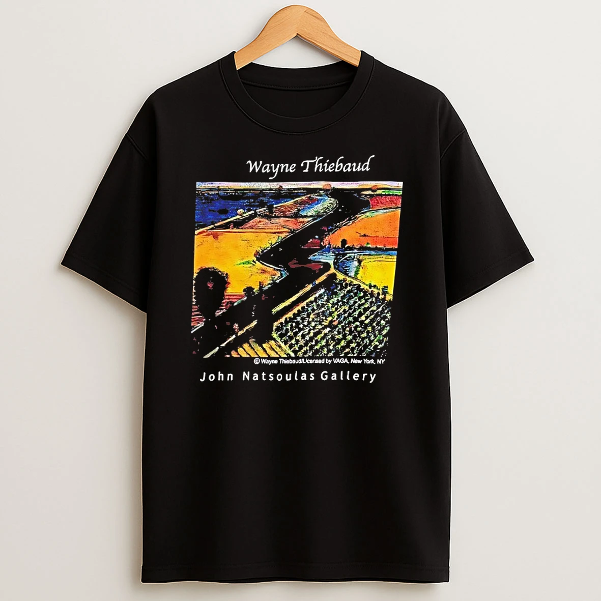 Wayne Thiebaud John Natsoulas Gallery Vintage Shirts