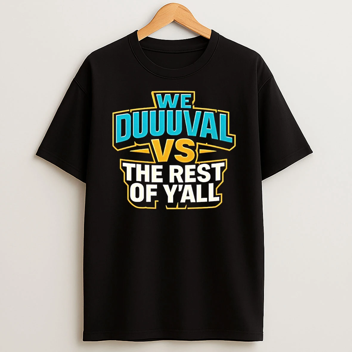 We Duuuval Vs The Rest Of Yall Jacksonville Jaguars Shirts