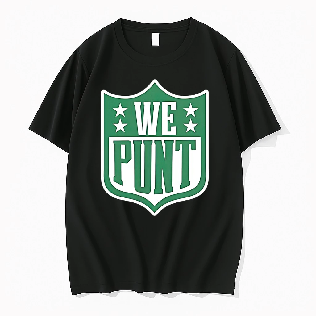 We Punt Nfl Logo Parody 2025 Shirts