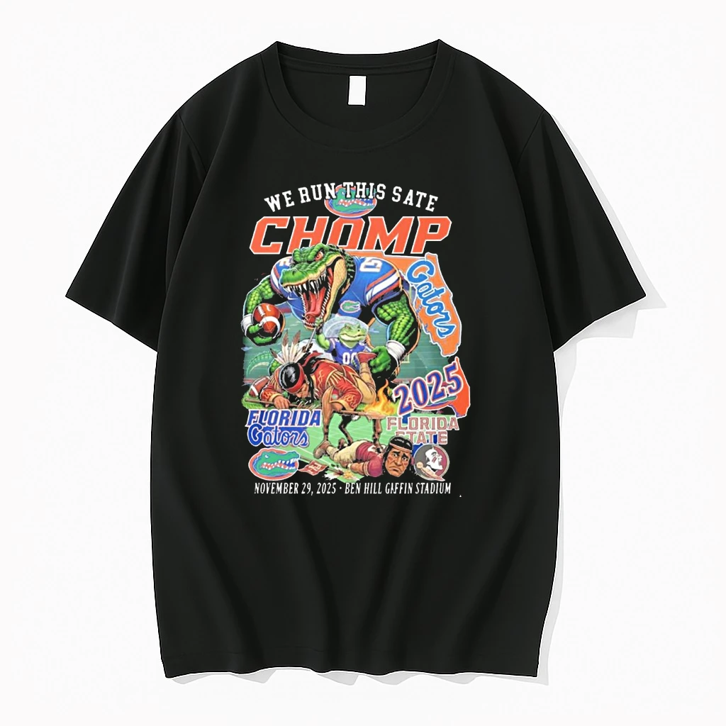 We Run This State Florida Sunshine Showdown 2025 Florida Gators Beat 40 21 Florida State Shirts