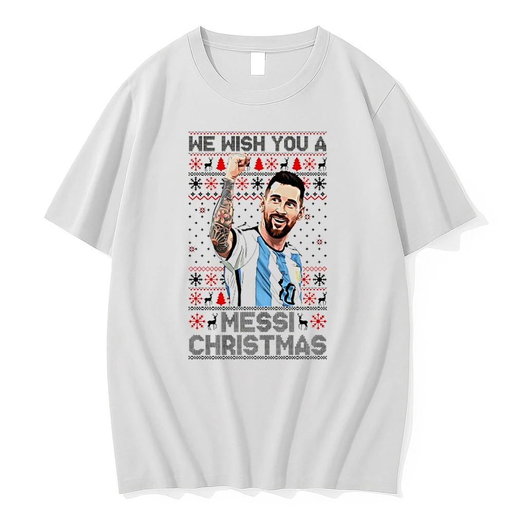 We Wish You A Messi Christmas Ugly Shirts
