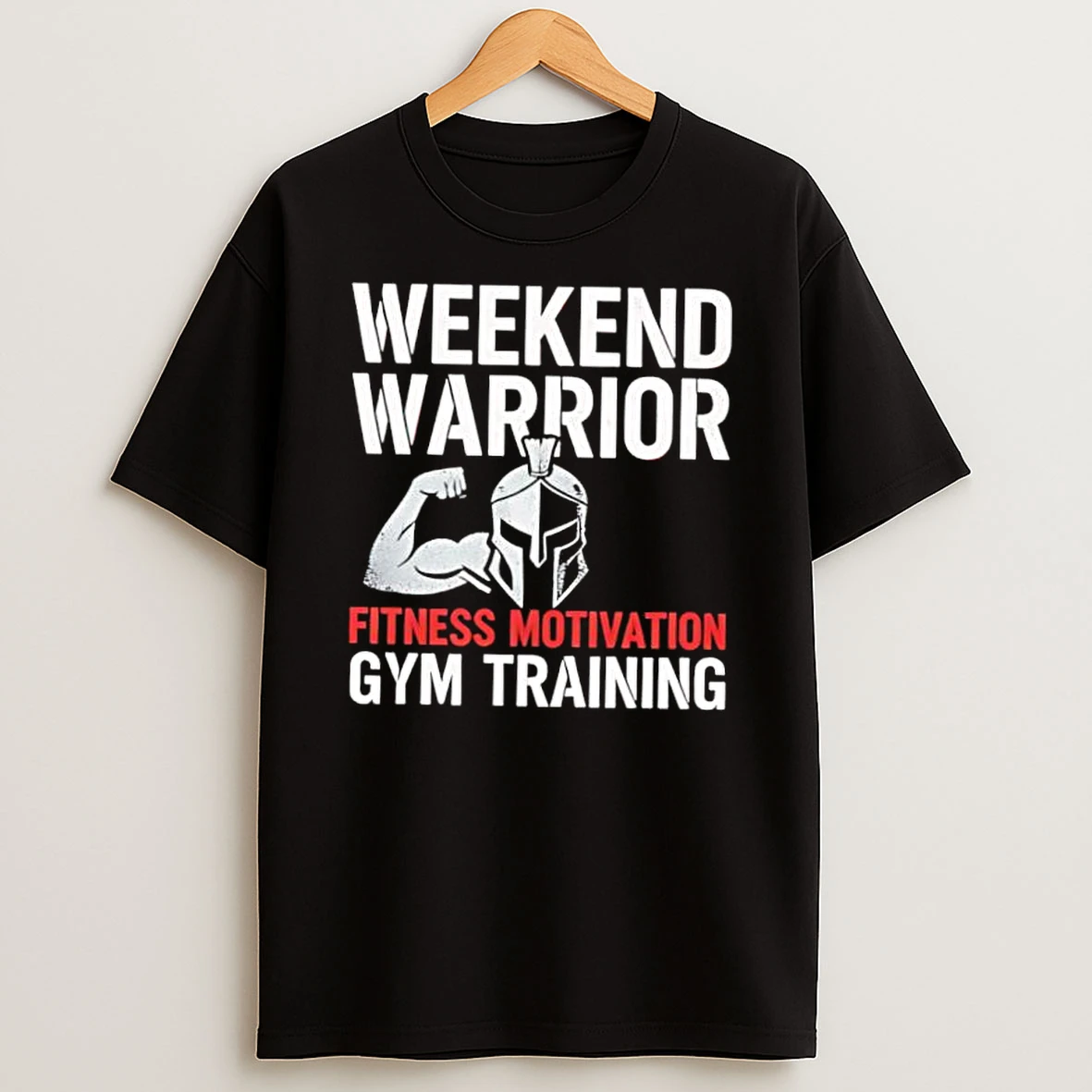 Weekend Warrior Fitness Motivation Gym Training Graphic Shirts