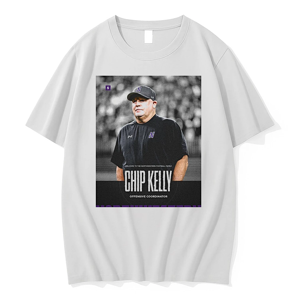 Welcome To The Northwestern Football Family Chip Kelly Offensive Coordinator Shirts