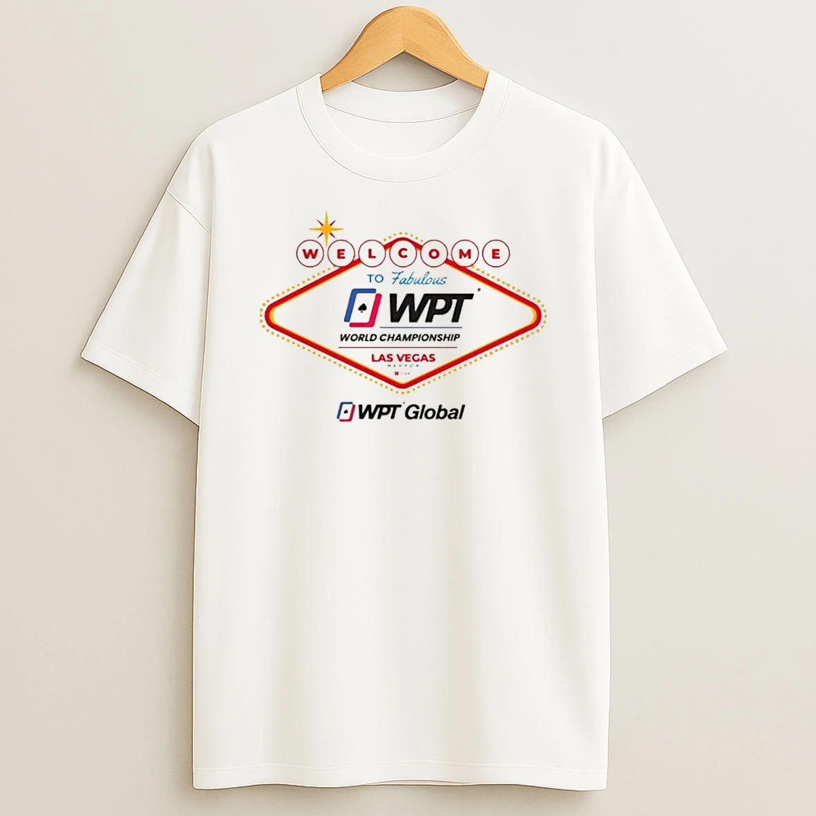 Welcome To Fabulous Wpt World Championship Las Vegas Nevada Wpt Global Shirts