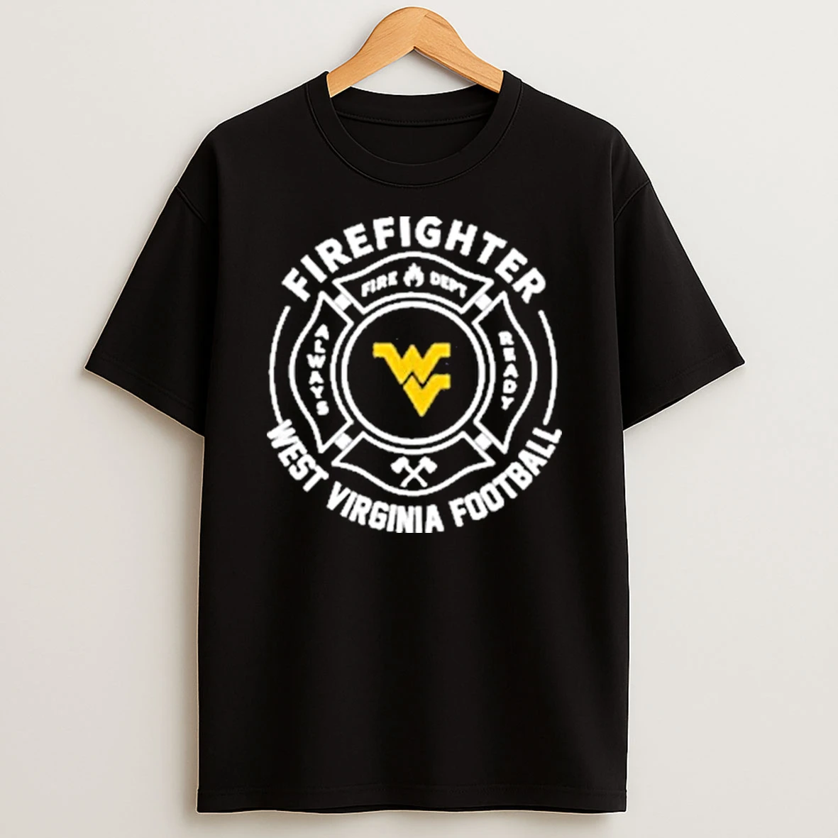West Virginia Football Firefighter Shirts