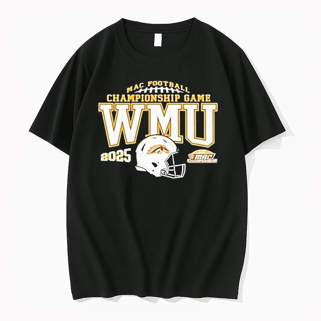 Western Michigan Broncos 2025 Mac Football Championship Bound Shirts
