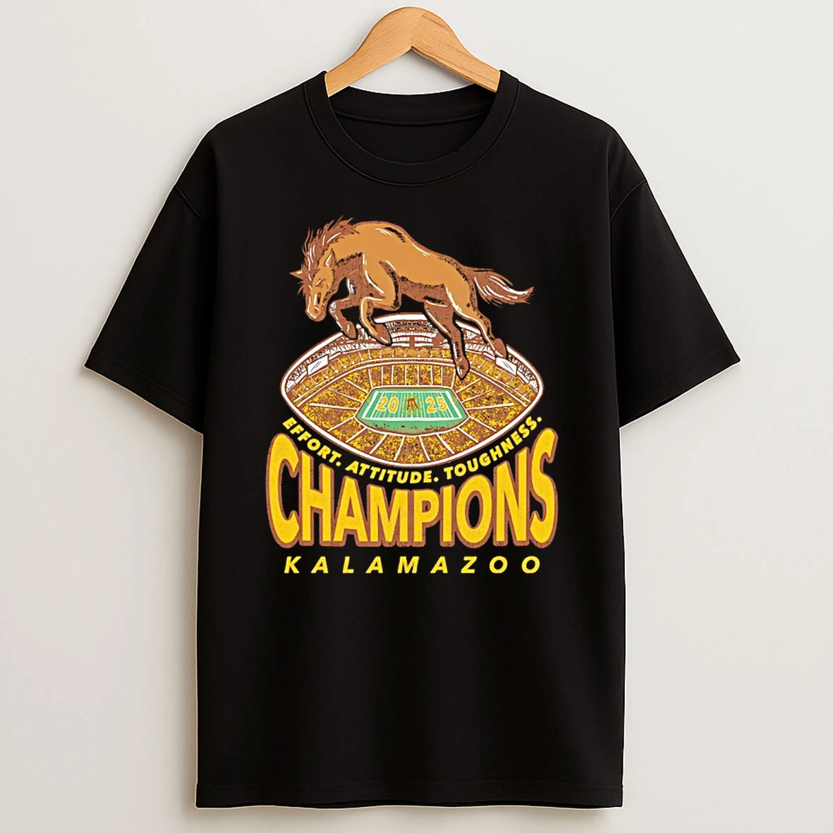Western Michigan Broncos Kalamazoo Champions 2025 Shirts