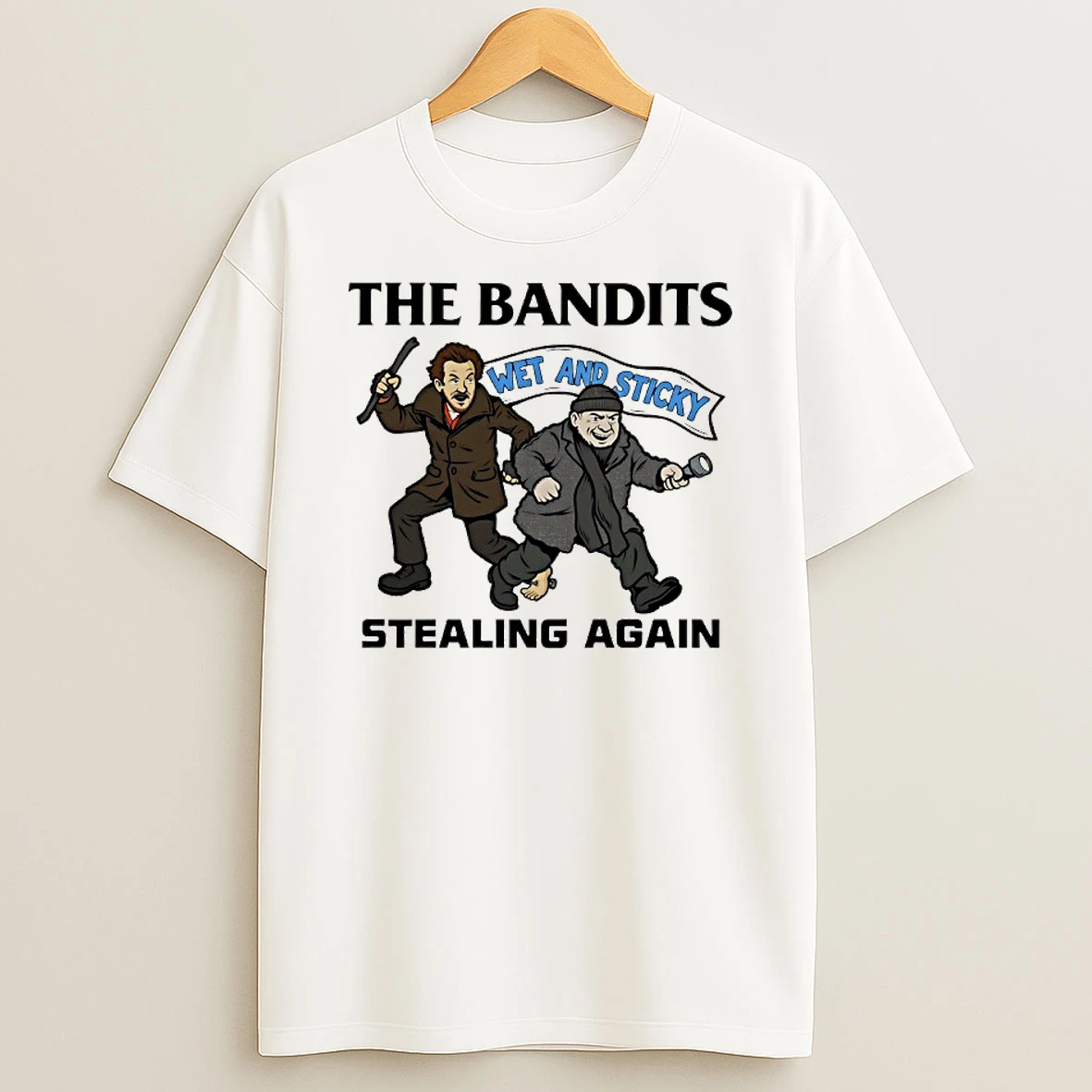 Wet Bandits The Banditsstealing Again Wet And Sticky Shirts