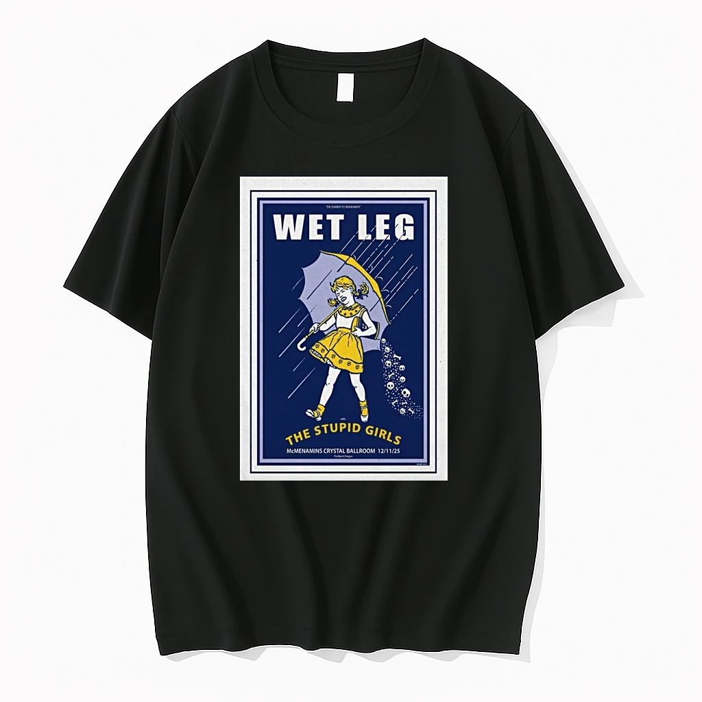 Wet Leg The Stupid Girls In Portland Or On December 11 2025 Shirts