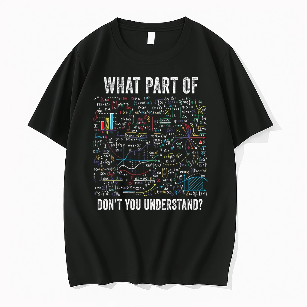 What Part Of Dont You Understand Funny Math Sarcastic Shirts