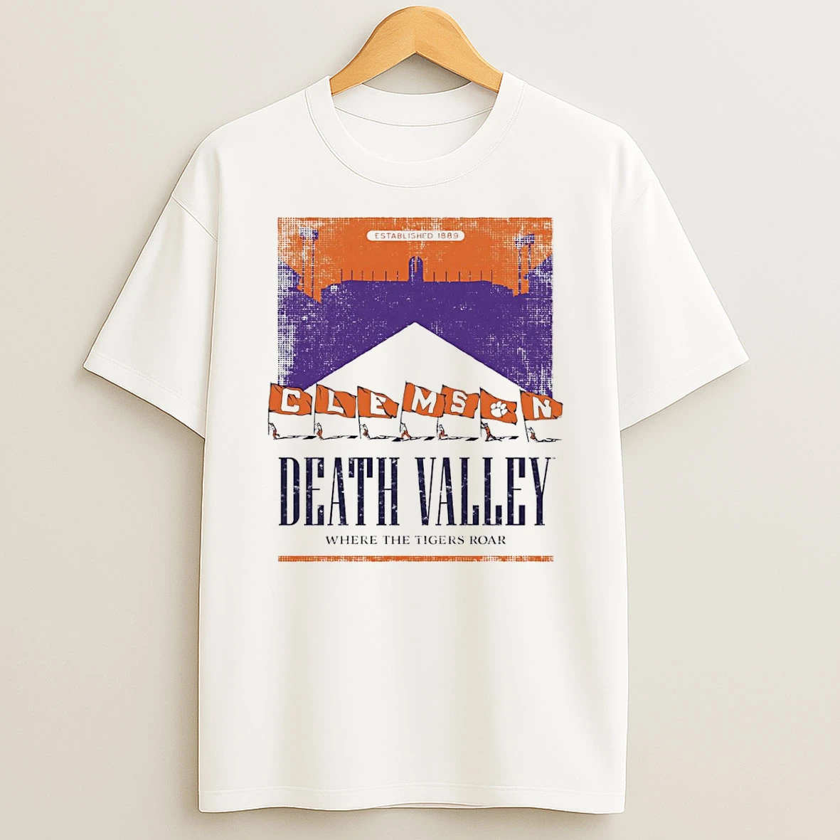 Where The Tigers Roar Death Valley Clemson Shirts